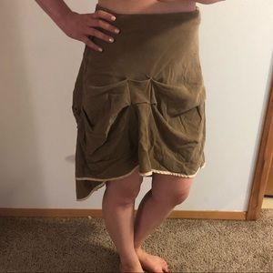SOLD ❌ Vintage asymmetrical corduroy skirt